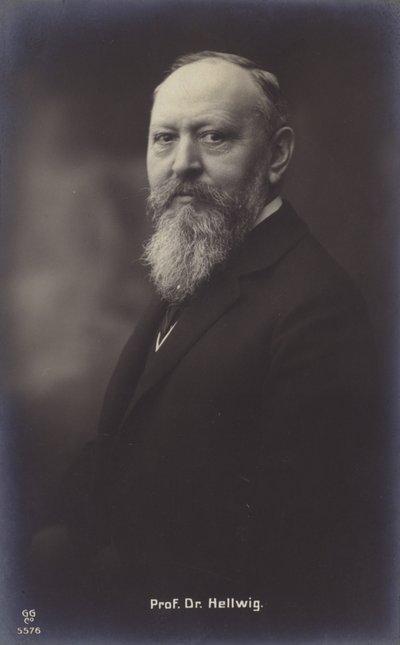 Professeur Docteur Hellwig (photo n/b) - German Photographer