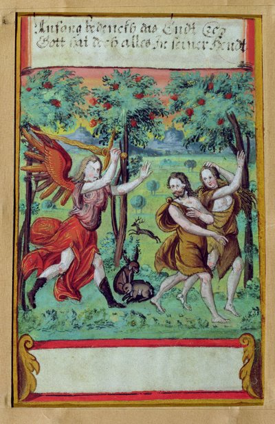 Adam et Ève chassés du Jardin d