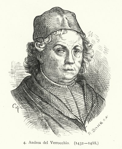 Andrea del Verrocchio, peintre, sculpteur et orfèvre de la Renaissance italienne - German School