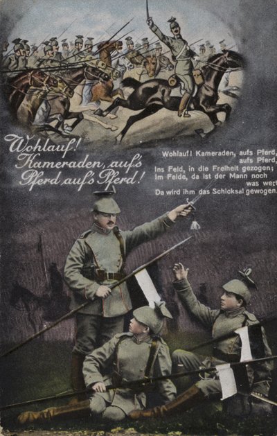 Levez-vous! Camarades, à vos chevaux, à vos chevaux! - German School