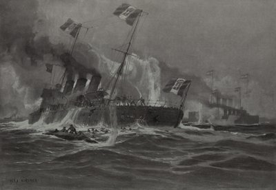 Attaque de la marine austro-hongroise sur deux destroyers de torpilleurs italiens - German School