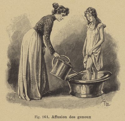 Bain des genoux - German School