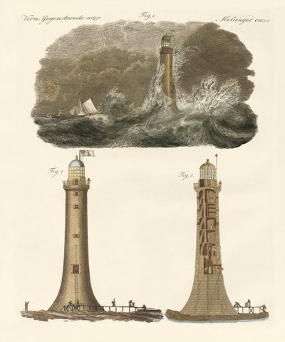 Phare de Bell Rock - German School