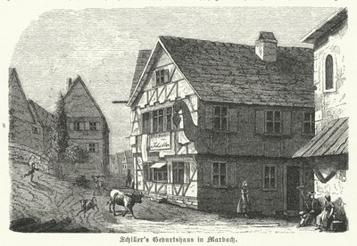 Lieu de naissance du poète et dramaturge allemand Friedrich Schiller, Marbach am Neckar - German School