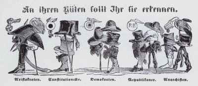 Par leurs chapeaux, vous les reconnaîtrez - German School