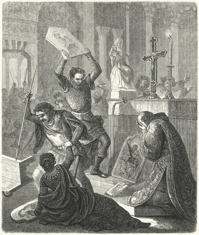 Iconoclasme byzantin, VIIIe siècle - German School
