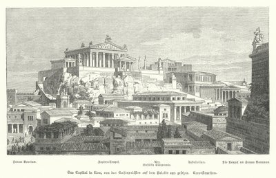 Colline du Capitole, Rome antique - German School
