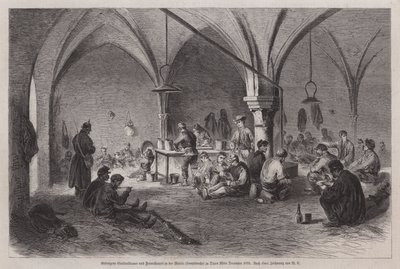Garibaldiens capturés et francs-tireurs français dans l