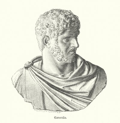 Caracalla, empereur romain - German School