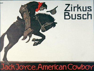 Affiche de cirque de Jack Joyce - German School