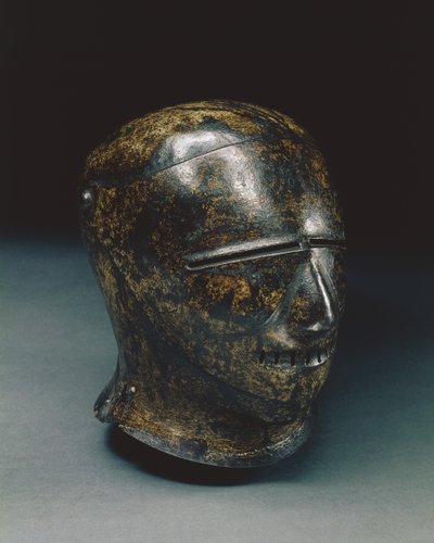 Sallet fermé avec visage grotesque, ou visière Schembart, Nuremberg, vers 1500 - German School