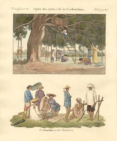 Usages et costumes cochinchinois - German School