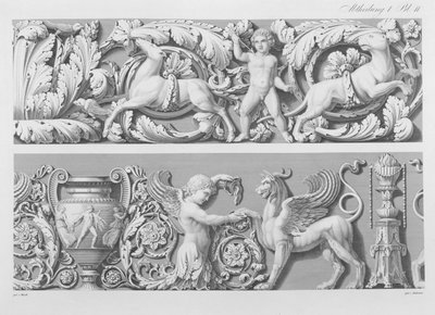 Dessins pour frises classiques, du 