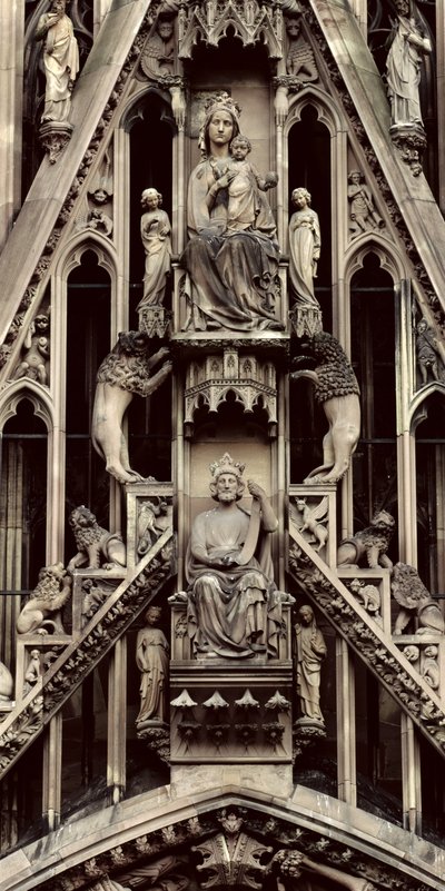 Détail de la Vierge et l