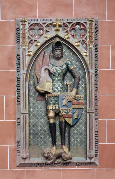 Effigie de Rudolph von Sachsenhausen - German School