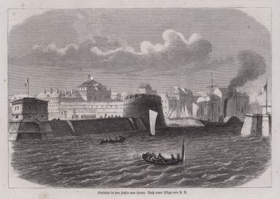 Entrée du port du Havre, France - German School