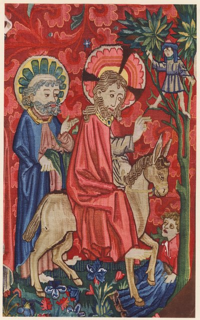 Entrée de Jésus-Christ à Jérusalem, fronton d