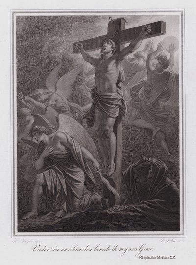 Père ! Entre tes mains je remets mon esprit. Jésus sur la croix - German School