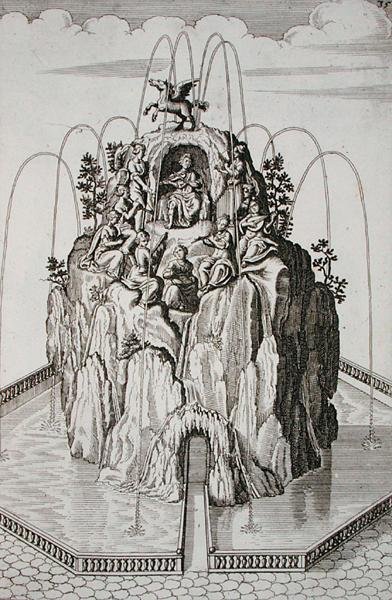 Conception de fontaine, de 