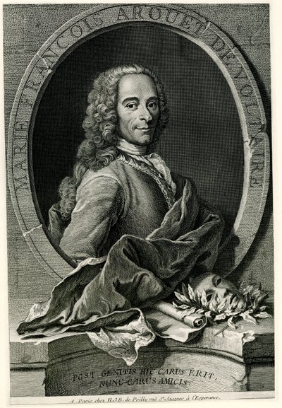 François Marie Arouet de Voltaire - German School