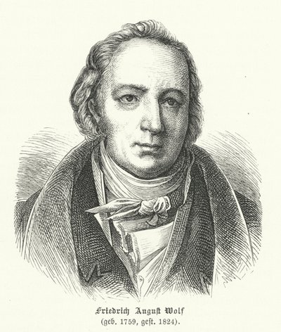 Friedrich August Wolf, classiciste et philologue allemand - German School