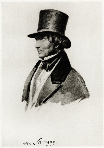 Friedrich Carl von Savigny - German School