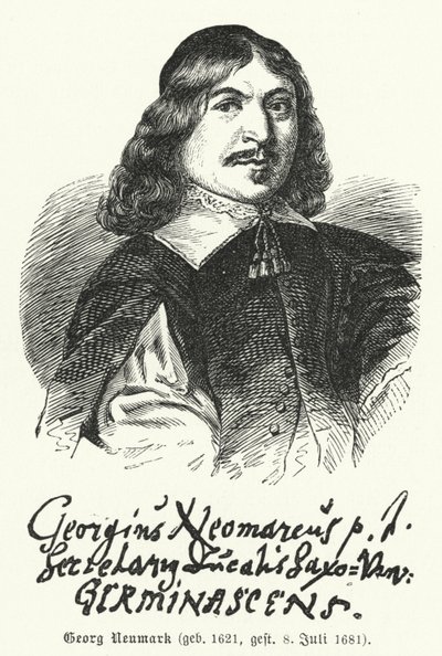 Georg Neumark, poète et compositeur de cantiques allemand - German School