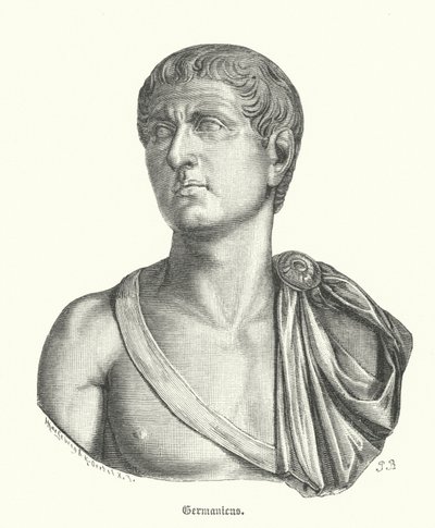 Germanicus, général romain et père de l