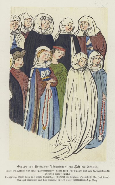 Groupe de femmes de Constance à l