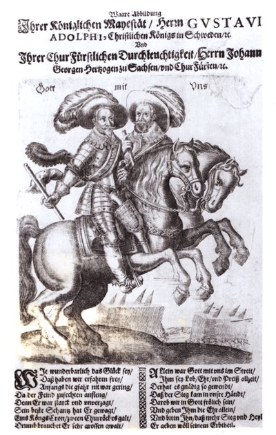 Gustave-Adolphe II (1594-1632) et Gustave-Adolphe IV (1778-1837), rois de Suède - German School