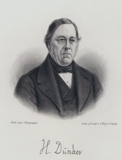 Heinrich Duentzer, philologue et historien littéraire allemand - German School