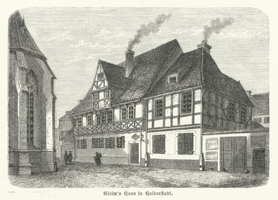 Maison du poète Johann Wilhelm Ludwig Gleim, Halberstadt, Allemagne - German School
