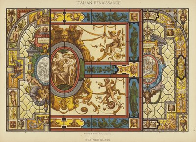 Renaissance Italienne, Vitrail - German School