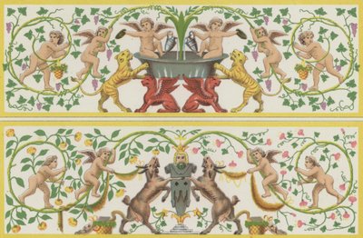Peinture murale italienne du XVIe siècle - German School