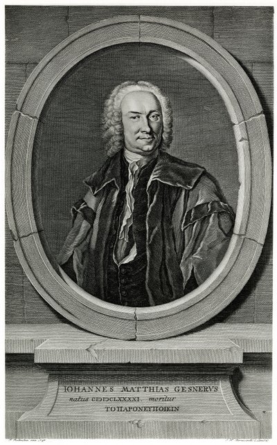Johann Matthias Gesner - German School