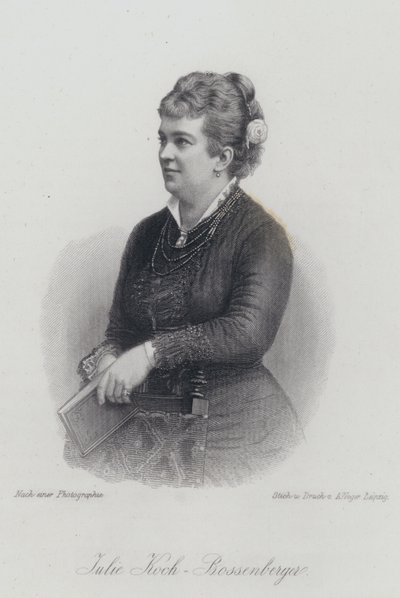 Julie Koch-Bossenberger, chanteuse d