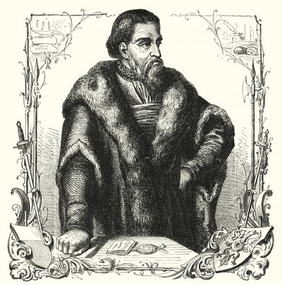 Jurgen Wullenwever, bourgmestre de Lübeck exécuté comme traître et anabaptiste - German School