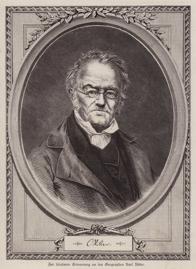 Karl Ritter, géographe allemand et professeur à l