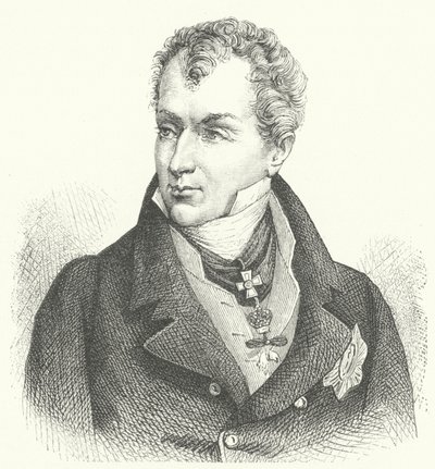 Klemens von Metternich, prince de Metternich-Winneburg, diplomate et homme d