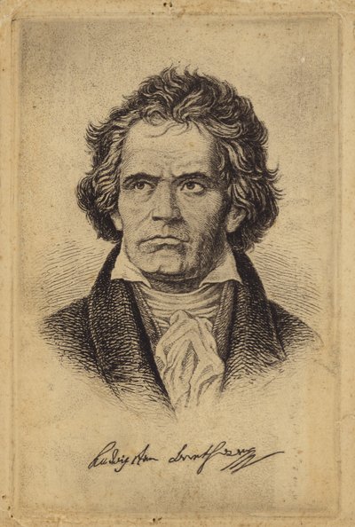 Ludwig van Beethoven, compositeur et pianiste allemand (1770-1827) - German School