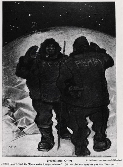 M. Cook et M. Robert Edwin Peary dans la conquête du pôle - Jugend - German School