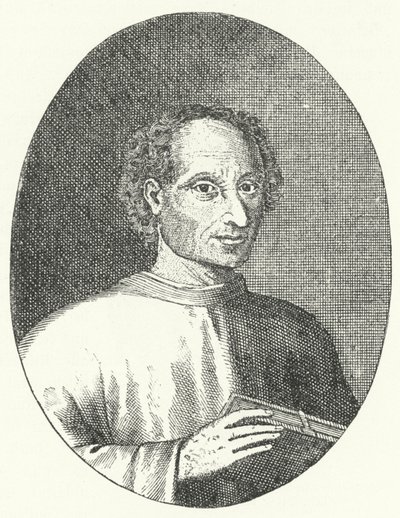 Niccolò Machiavelli, politicien et écrivain florentin - German School