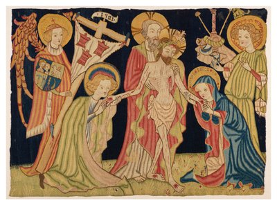 Partie de la tapisserie frontale de l