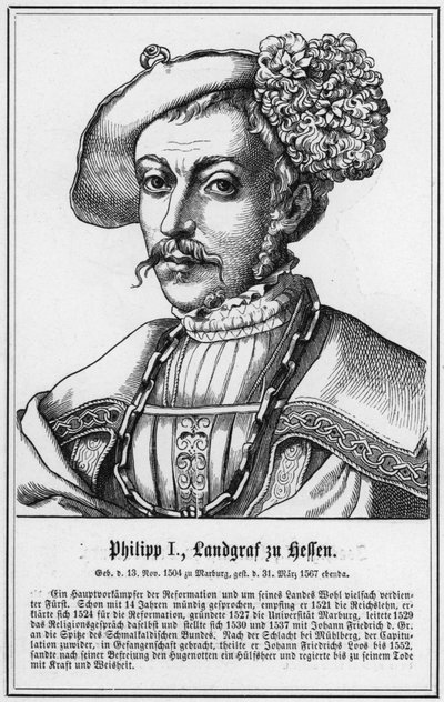 Philippe Ier, landgrave de Hesse - German School
