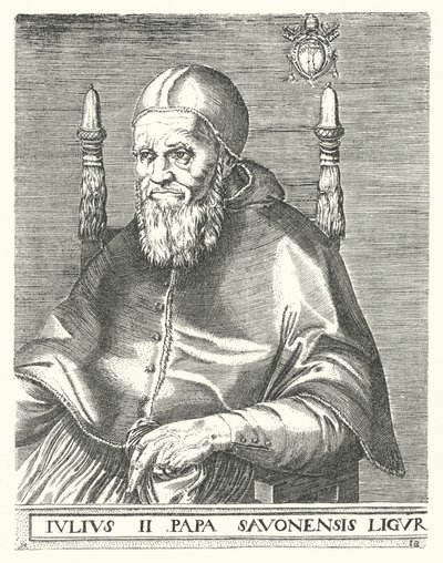 Le Pape Jules II (gravure) - German School