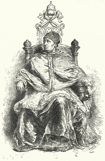 Pape Léon X (gravure) - German School