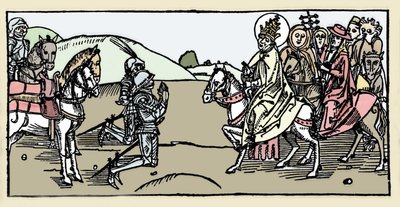 Le pape Léon I rencontre Attila et l