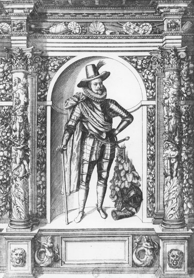 Portrait de Matthias Ier de Habsbourg, Empereur du Saint-Empire romain germanique - German School
