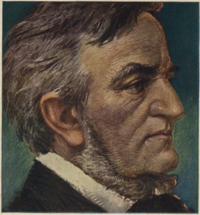 Portrait de Richard Wagner - German School