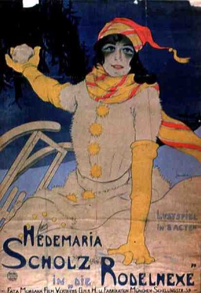 Affiche publicitaire pour Hedemaria Sholz dans 
